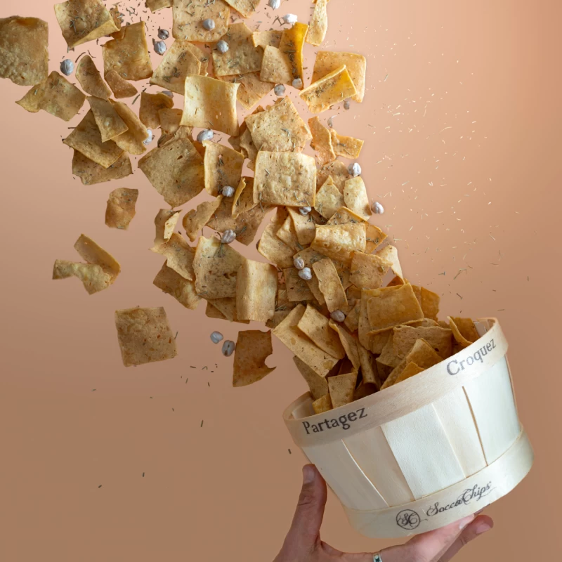 Socca Chips® Nature 250g x4