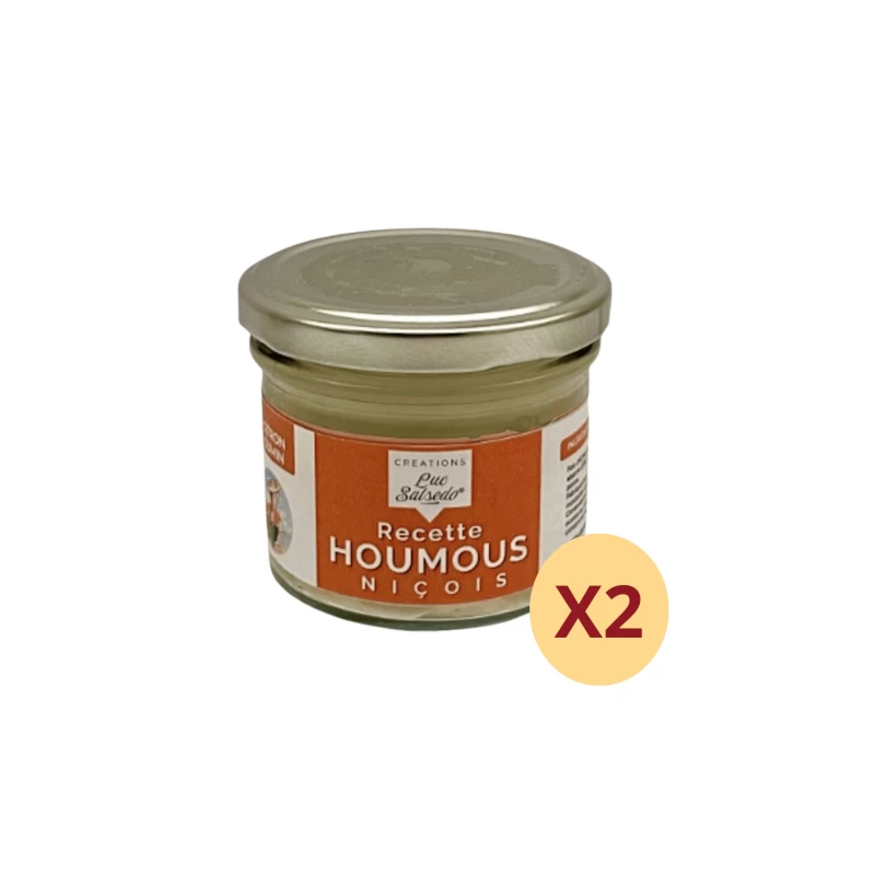 Hummus cumin lemon x2